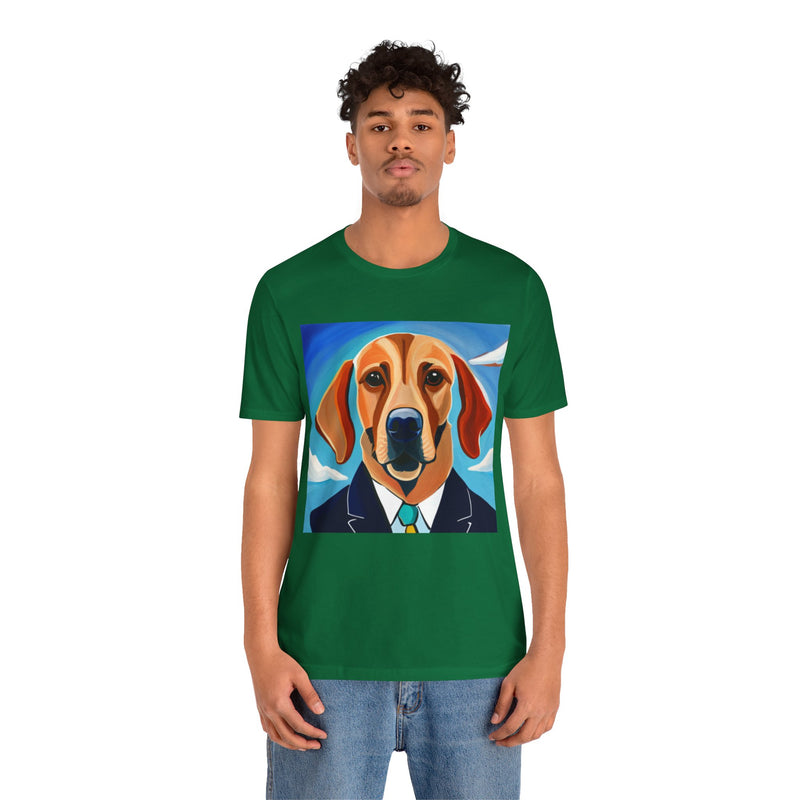 Blue Dog Unisex Jersey Short Sleeve Tee