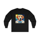 White Dog Unisex Ultra Cotton Long Sleeve Tee