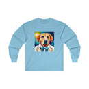White Dog Unisex Ultra Cotton Long Sleeve Tee