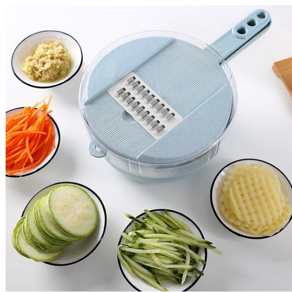 8 In 1 Vegetable Slicer Kitchen Accessories - Shopeez