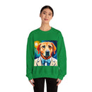 White Dog Unisex Heavy Blend™ Crewneck Sweatshirt