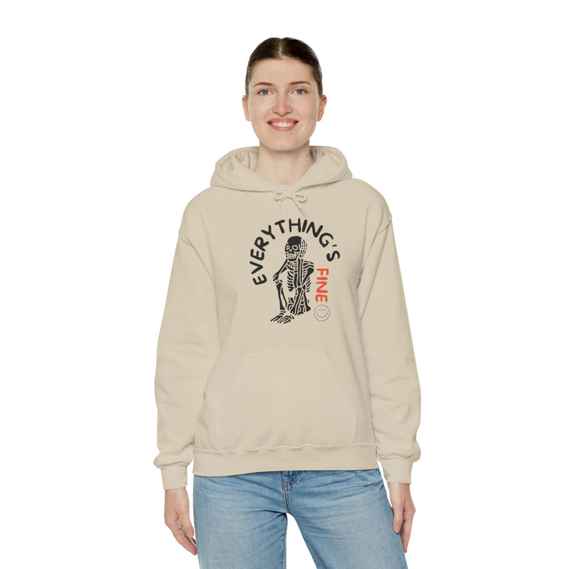 Everything's Fine Unisex Heavy Blend™ Hooded Sweatshirt