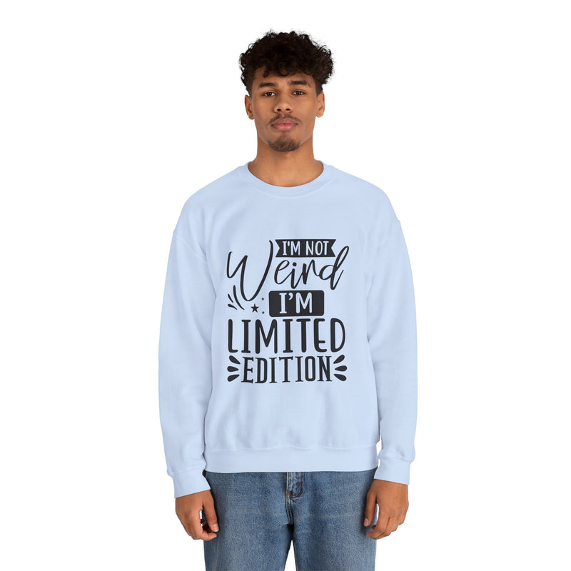 I'm Not Weird I'm Limited Edition Unisex Heavy Blend™ Crewneck Sweatshirt