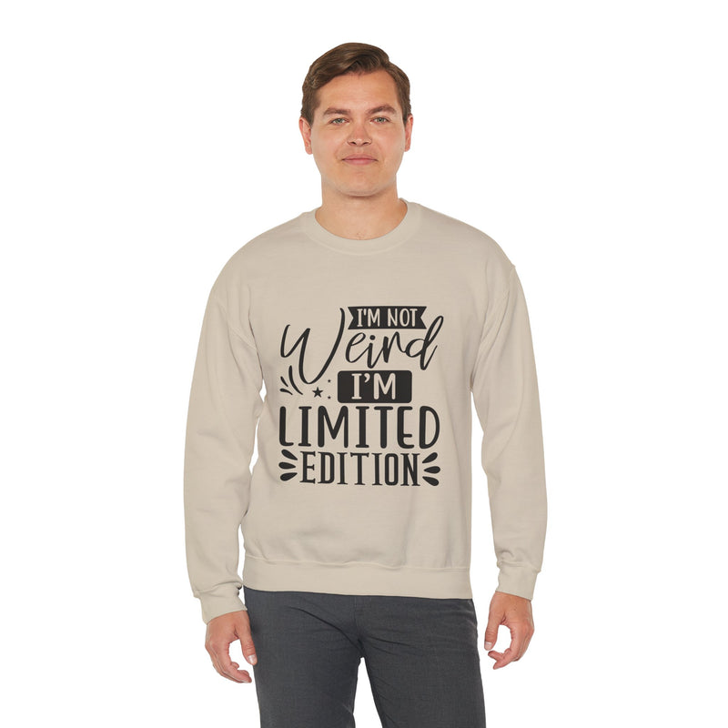 I'm Not Weird I'm Limited Edition Unisex Heavy Blend™ Crewneck Sweatshirt