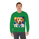 White Dog Unisex Heavy Blend™ Crewneck Sweatshirt