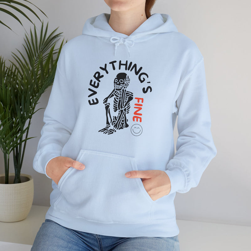 Everything's Fine Unisex Heavy Blend™ Hooded Sweatshirt