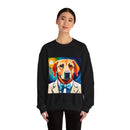 White Dog Unisex Heavy Blend™ Crewneck Sweatshirt