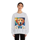 White Dog Unisex Heavy Blend™ Crewneck Sweatshirt