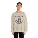 Hold On I'm Overstimulated Unisex Heavy Blend™ Crewneck Sweatshirt