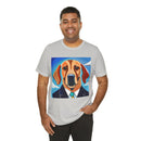 Blue Dog Unisex Jersey Short Sleeve Tee