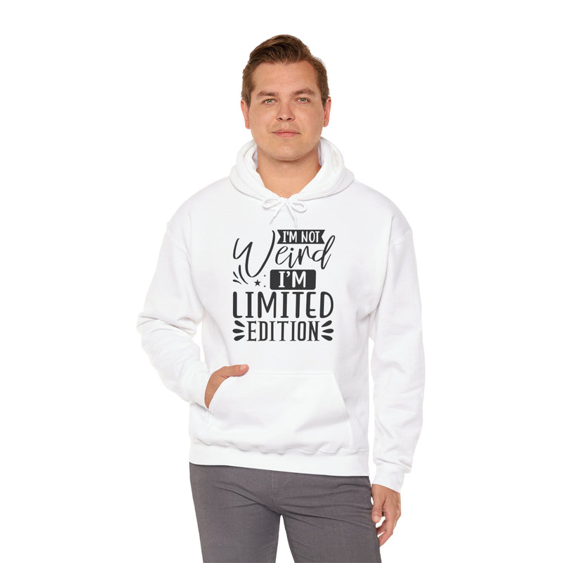 I'm Not Weird I'm Limited Edition Unisex Heavy Blend™ Hooded Sweatshirt