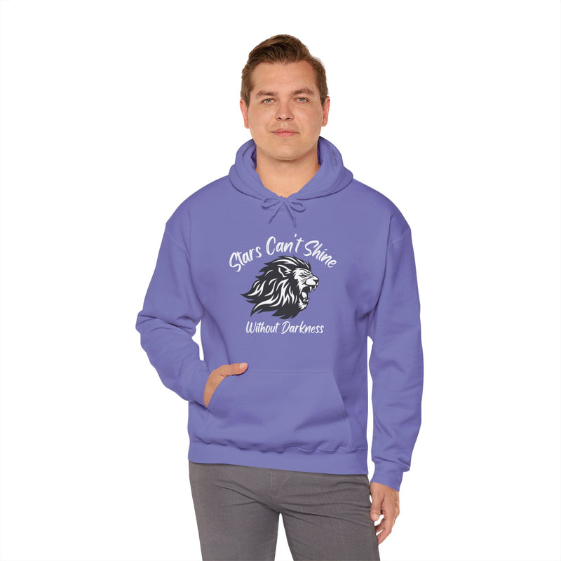 Stars Can't Shine Without Darkness Unisex Heavy Blend™ Hooded Sweatshirt