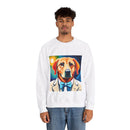 White Dog Unisex Heavy Blend™ Crewneck Sweatshirt