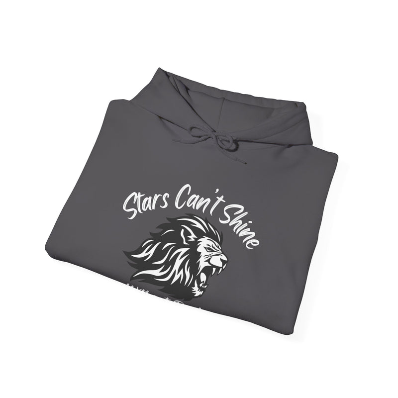 Stars Can't Shine Without Darkness Unisex Heavy Blend™ Hooded Sweatshirt