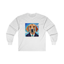 Blue Dog Unisex Ultra Cotton Long Sleeve Tee