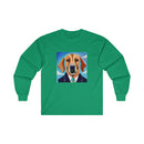 Blue Dog Unisex Ultra Cotton Long Sleeve Tee
