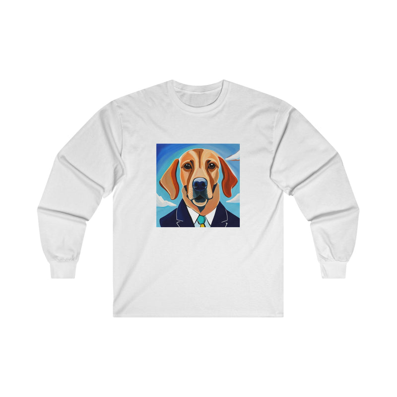 Blue Dog Unisex Ultra Cotton Long Sleeve Tee