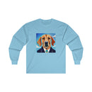 Blue Dog Unisex Ultra Cotton Long Sleeve Tee