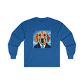 Blue Dog Unisex Ultra Cotton Long Sleeve Tee