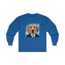 Blue Dog Unisex Ultra Cotton Long Sleeve Tee