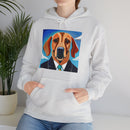 Blue Dog Unisex Heavy Blend™ Hooded Sweatshirt