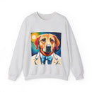 White Dog Unisex Heavy Blend™ Crewneck Sweatshirt