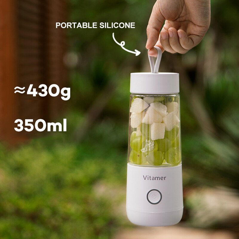 Electric Portable Juicer Blender USB Rechargeable - Shopeez