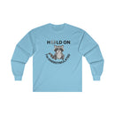 Hold On I'm Overstimulated Unisex Ultra Cotton Long Sleeve Tee