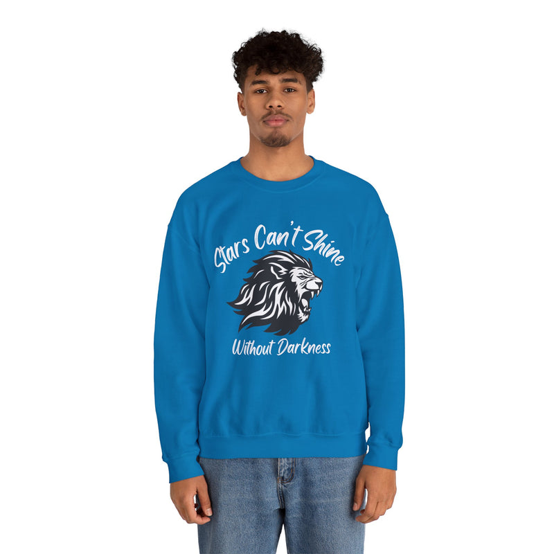 Stars Can't Shine Without Darkness  Unisex Heavy Blend™ Crewneck Sweatshirt