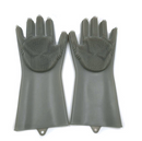 Silicone Cleaning Brush Scrubbing Gloves - Shopeez