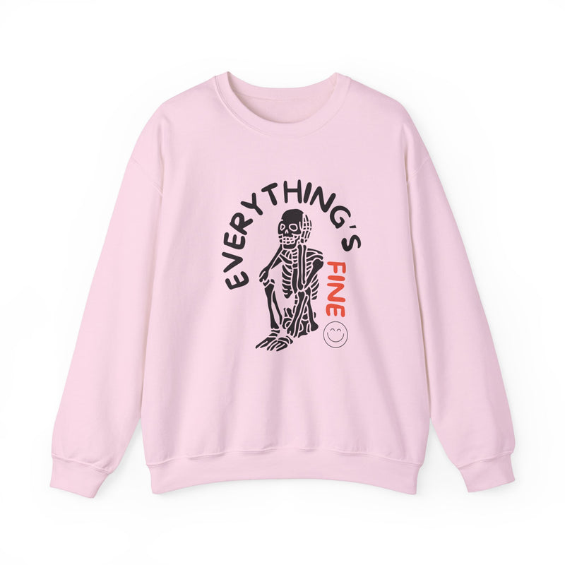Everything's Fine Unisex Heavy Blend™ Crewneck Sweatshirt