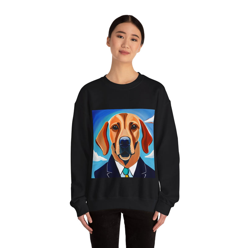 Blue Dog Unisex Heavy Blend™ Crewneck Sweatshirt