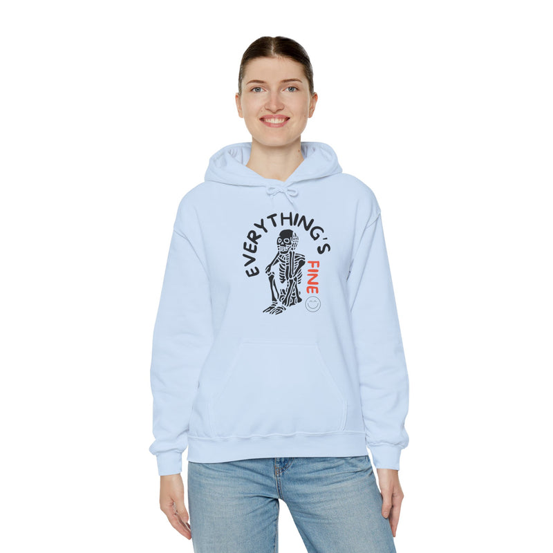 Everything's Fine Unisex Heavy Blend™ Hooded Sweatshirt