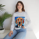 Blue Dog Unisex Heavy Blend™ Crewneck Sweatshirt