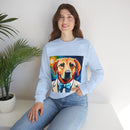White Dog Unisex Heavy Blend™ Crewneck Sweatshirt