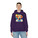 White Dog Unisex Heavy Blend™ Hooded Sweatshirt