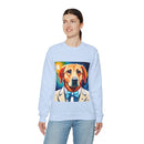 White Dog Unisex Heavy Blend™ Crewneck Sweatshirt
