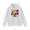 White Dog Unisex Heavy Blend™ Hooded Sweatshirt