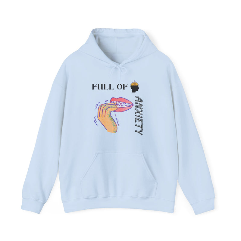 Full Of Anxiety Unisex Heavy Blend™ Hooded Sweatshirt