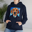 Blue Dog Unisex Heavy Blend™ Hooded Sweatshirt