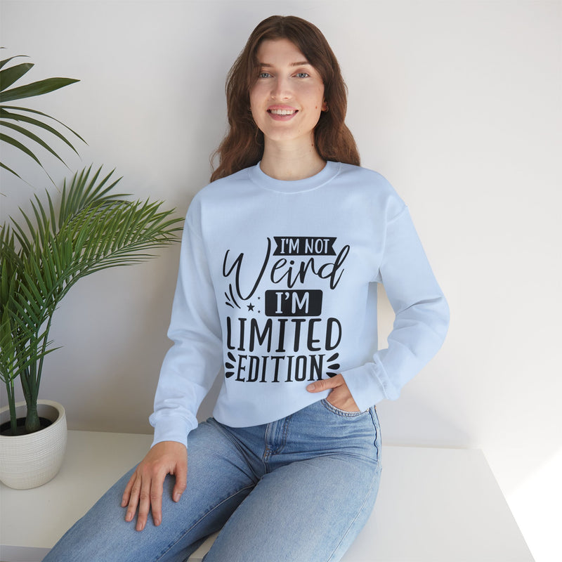 I'm Not Weird I'm Limited Edition Unisex Heavy Blend™ Crewneck Sweatshirt