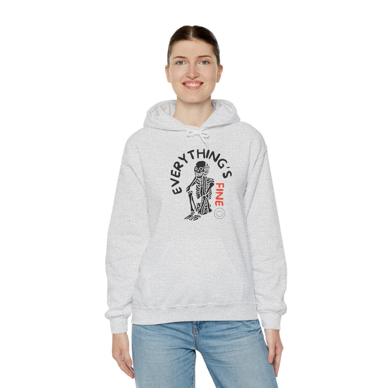 Everything's Fine Unisex Heavy Blend™ Hooded Sweatshirt