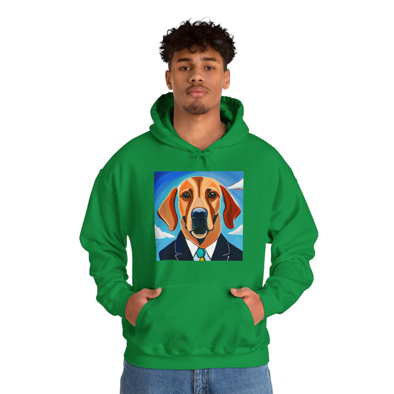 Blue Dog Unisex Heavy Blend™ Hooded Sweatshirt