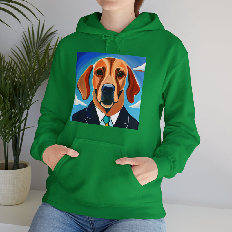 Blue Dog Unisex Heavy Blend™ Hooded Sweatshirt