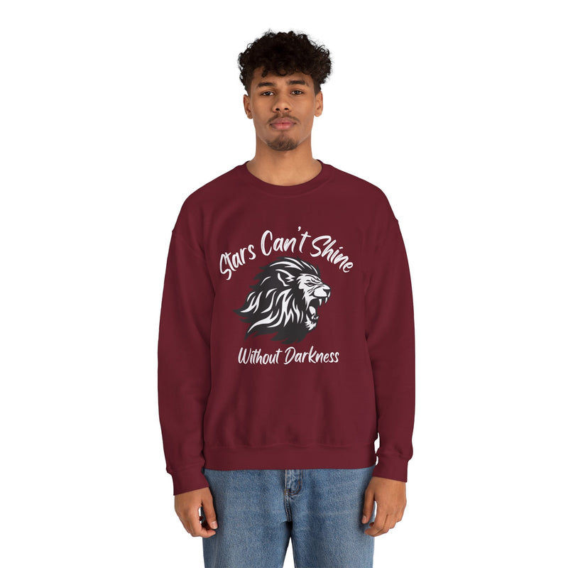 Stars Can't Shine Without Darkness  Unisex Heavy Blend™ Crewneck Sweatshirt