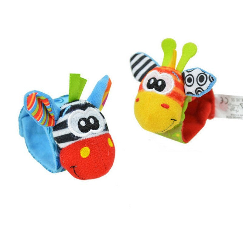 Baby Cartoon Bell Wrist Strap Socks