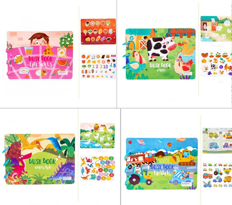 Children's Busy Book Educational Toys - Shopeez