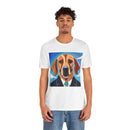 Blue Dog Unisex Jersey Short Sleeve Tee