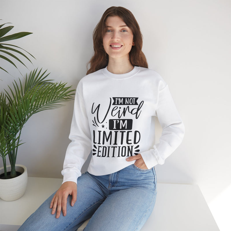 I'm Not Weird I'm Limited Edition Unisex Heavy Blend™ Crewneck Sweatshirt