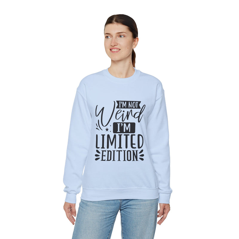 I'm Not Weird I'm Limited Edition Unisex Heavy Blend™ Crewneck Sweatshirt